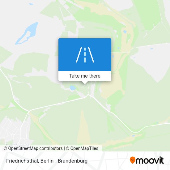 Friedrichsthal map