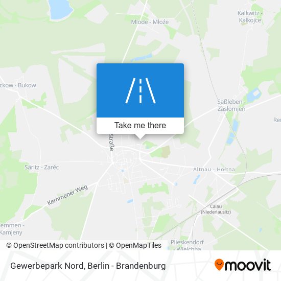 Gewerbepark Nord map