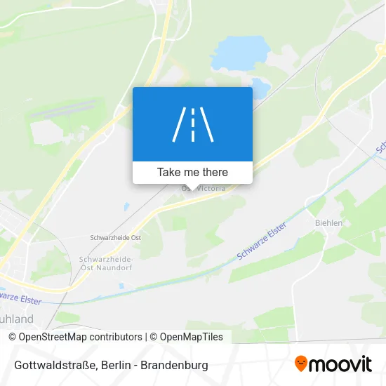 Карта Gottwaldstraße