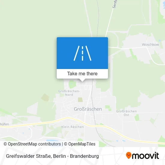 Карта Greifswalder Straße