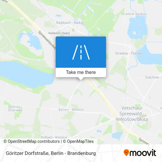 Карта Göritzer Dorfstraße
