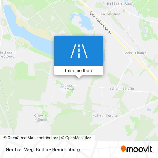 Göritzer Weg map