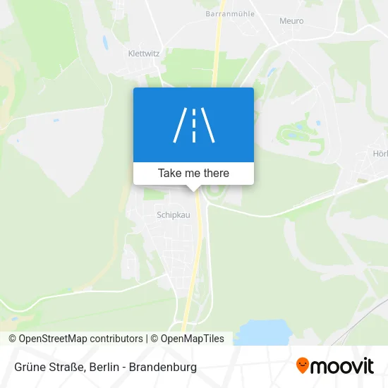 Карта Grüne Straße