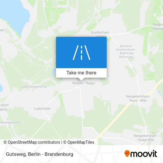 Карта Gutsweg