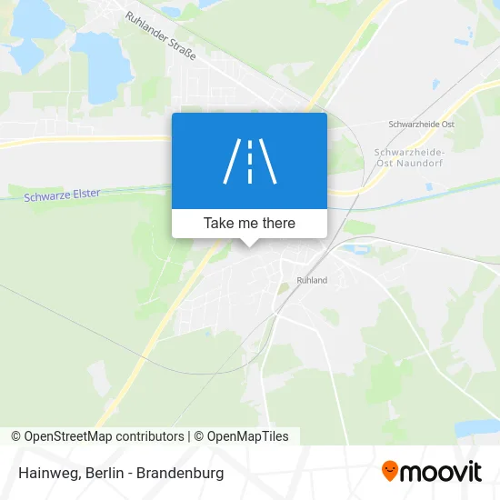 Hainweg map
