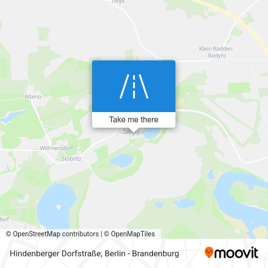 Hindenberger Dorfstraße map