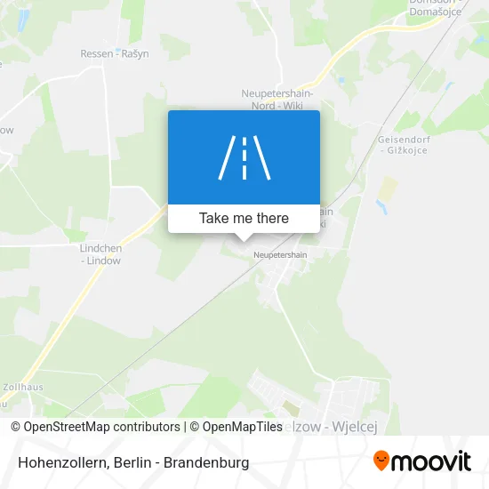 Карта Hohenzollern