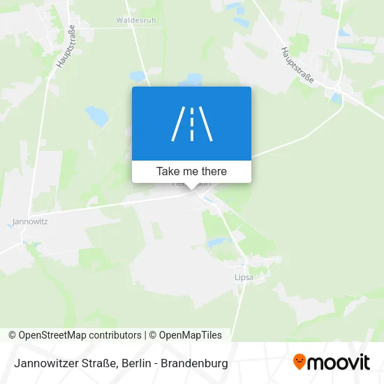 Карта Jannowitzer Straße