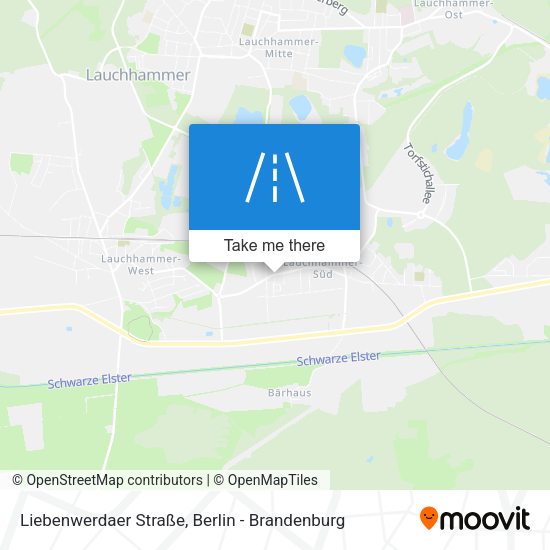 Liebenwerdaer Straße map