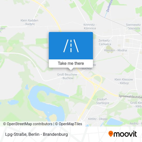 Lpg-Straße map