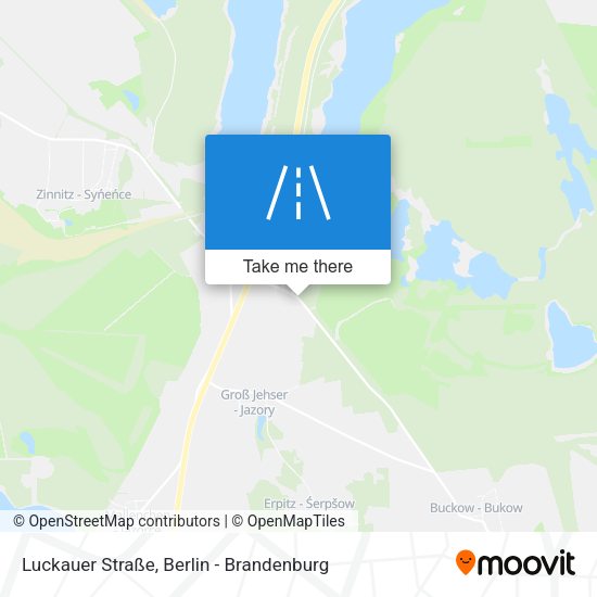 Luckauer Straße map