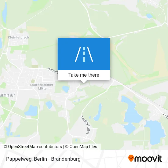 Карта Pappelweg