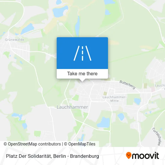 Карта Platz Der Solidarität