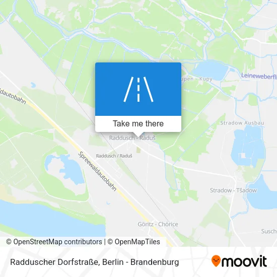 Карта Radduscher Dorfstraße