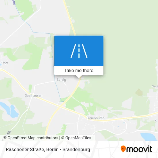 Räschener Straße map