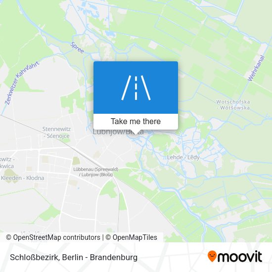 Schloßbezirk map