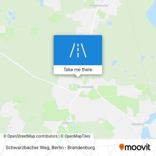 Schwarzbacher Weg map
