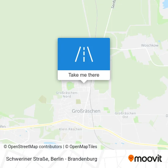 Карта Schweriner Straße