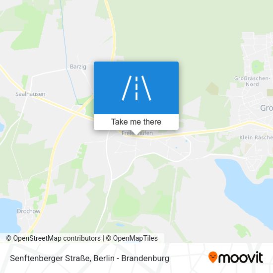 Senftenberger Straße map
