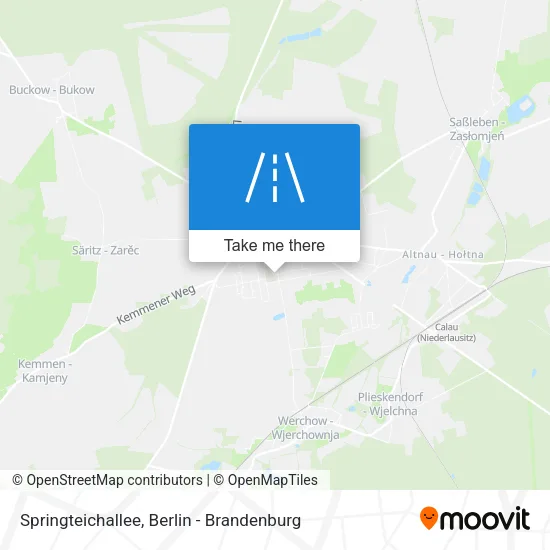 Карта Springteichallee