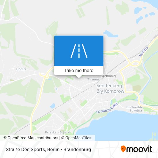 Straße Des Sports map