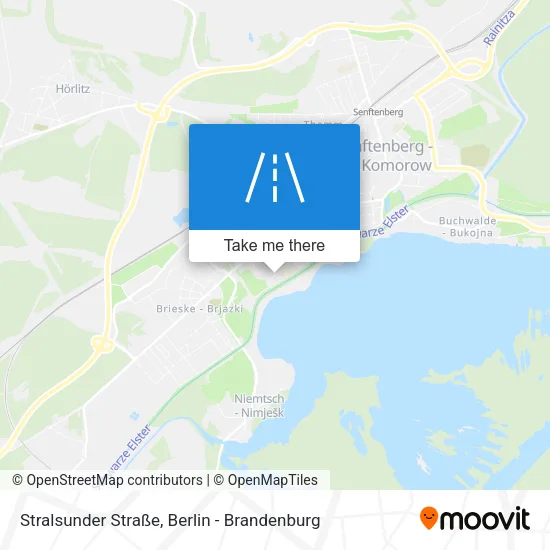 Карта Stralsunder Straße