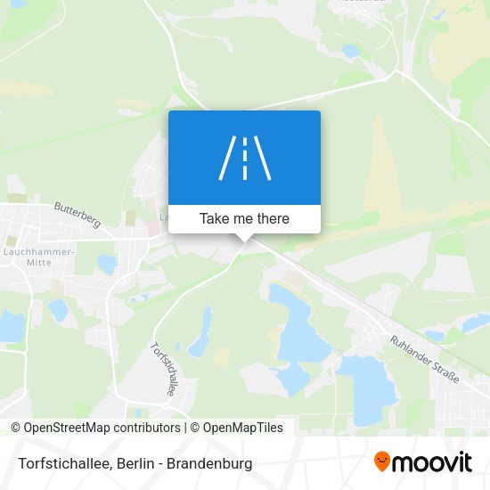 Torfstichallee map