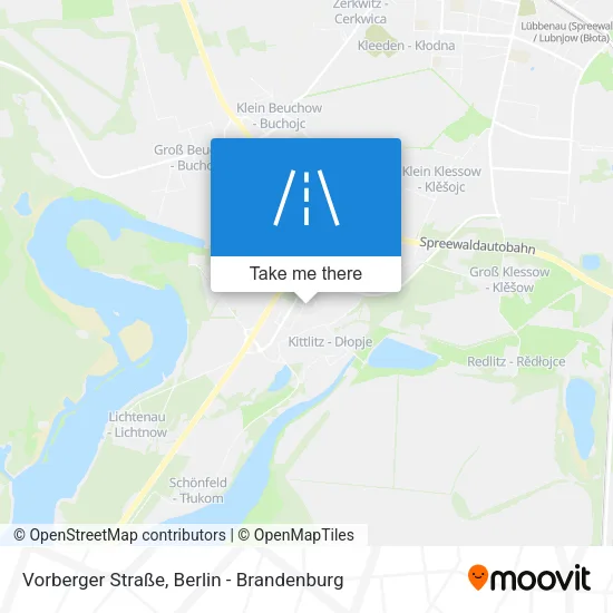 Карта Vorberger Straße