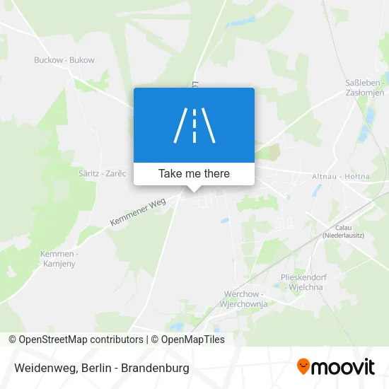 Карта Weidenweg
