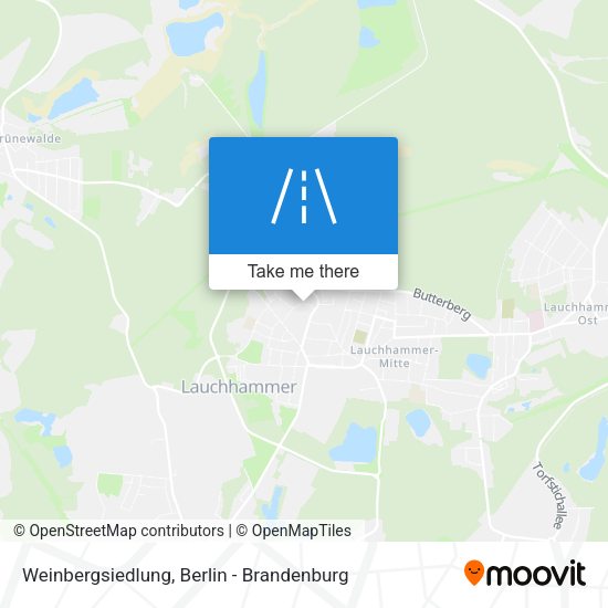 Weinbergsiedlung map