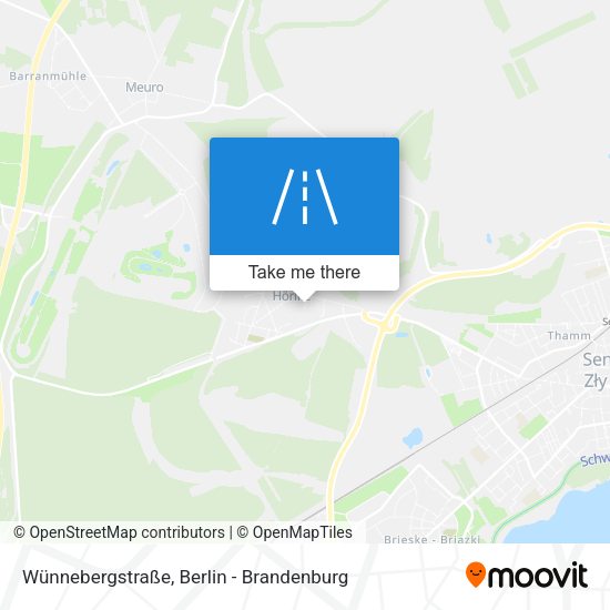 Wünnebergstraße map