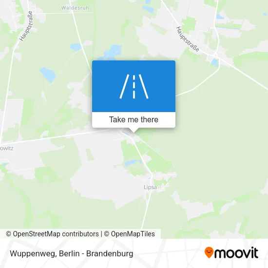 Карта Wuppenweg