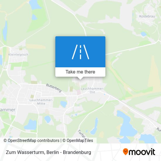 Zum Wasserturm map