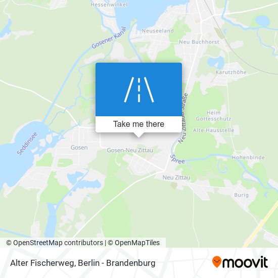 Alter Fischerweg map