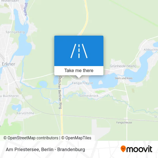 Am Priestersee map