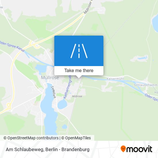 Am Schlaubeweg map