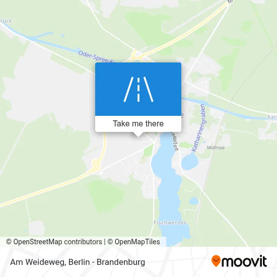 Am Weideweg map