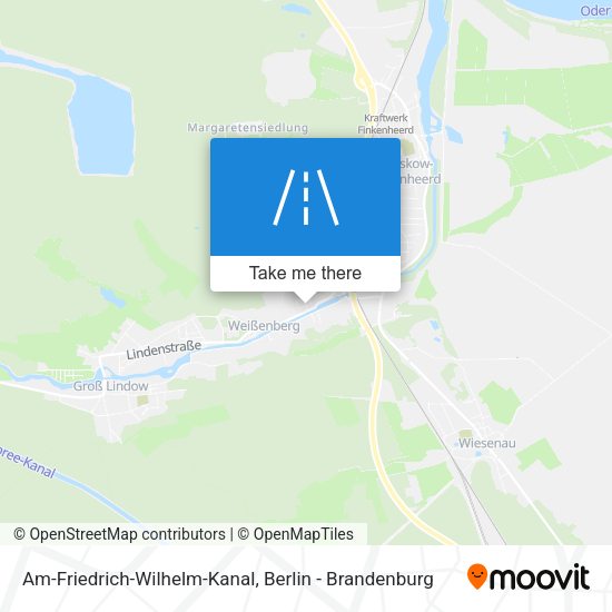 Am-Friedrich-Wilhelm-Kanal map