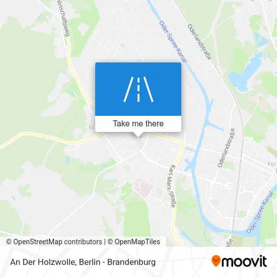 Карта An Der Holzwolle