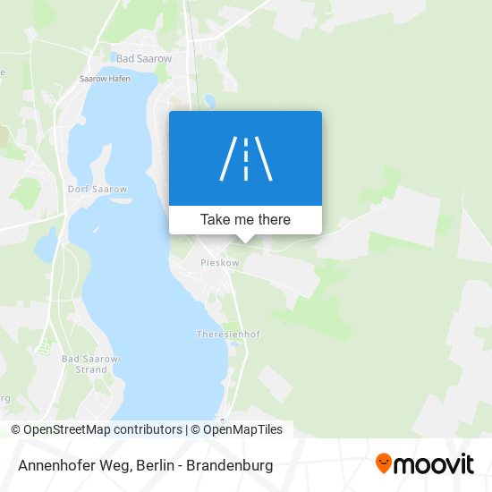 Annenhofer Weg map