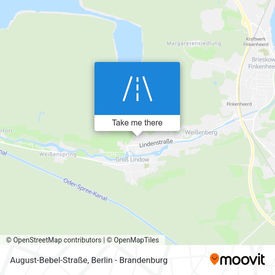 August-Bebel-Straße map