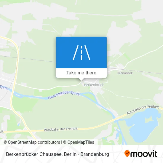 Berkenbrücker Chaussee map