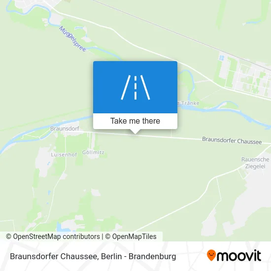Braunsdorfer Chaussee map