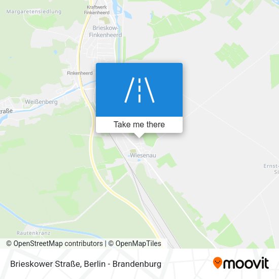 Brieskower Straße map