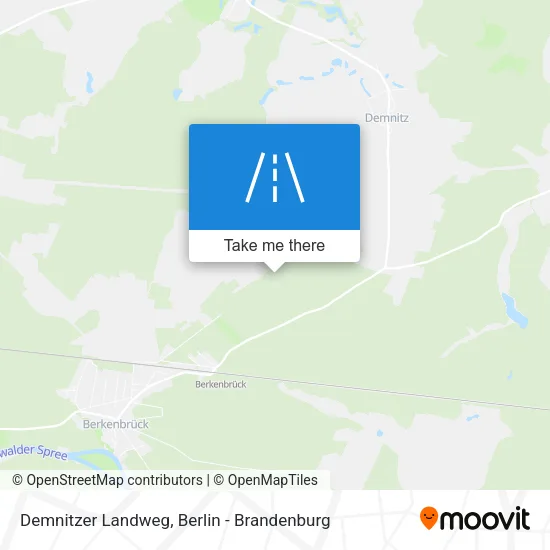 Карта Demnitzer Landweg