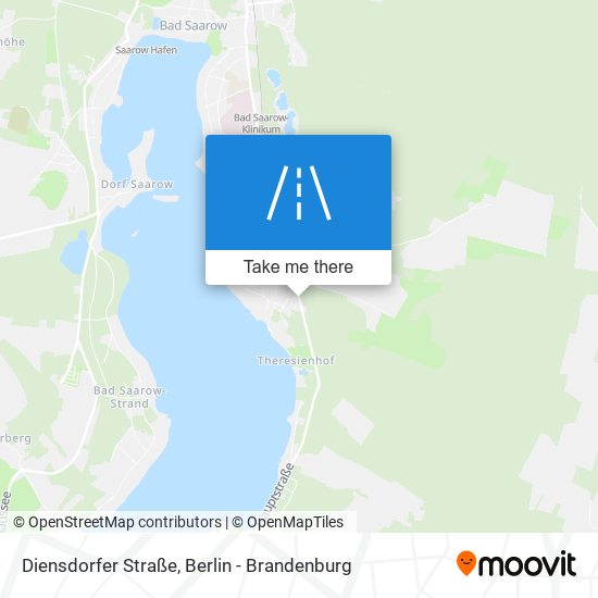 Diensdorfer Straße map