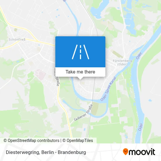 Diesterwegring map