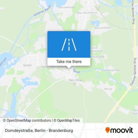 Domdeystraße map