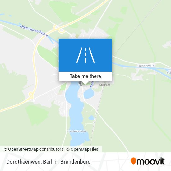 Dorotheenweg map