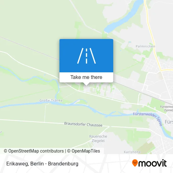 Карта Erikaweg